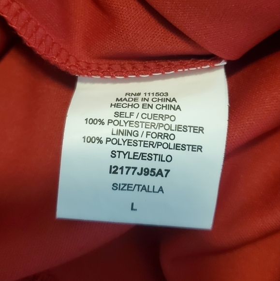 NWT Love Reign Shift Dress Size Large, lightweight cold shoulder - Picture 13 of 13